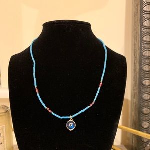 Evil eye necklace
